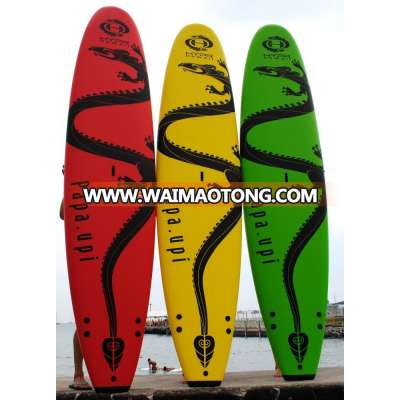 11'0 wholesale giant SUPstand up paddle boards with FCS fins and surf leash